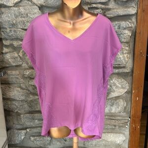 Calvin Klein  Top with Lace Details